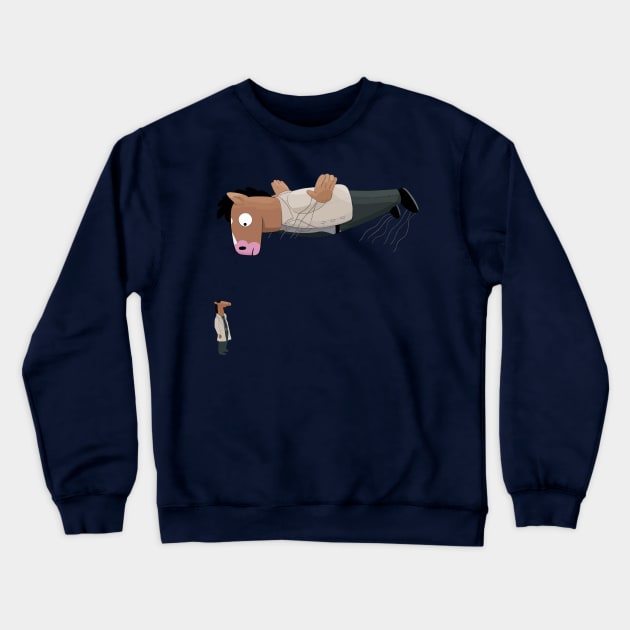 Bojack baloon Crewneck Sweatshirt by Catharthic